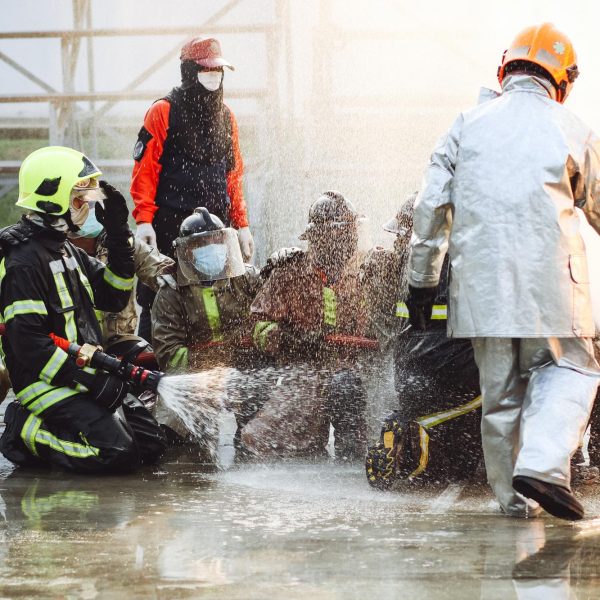 دوره مداخله سریع آتش نشانی