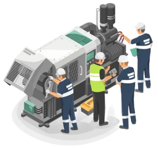 دوره جامع آموزش و تعمیر کمپرسور اویل فری اسکرو